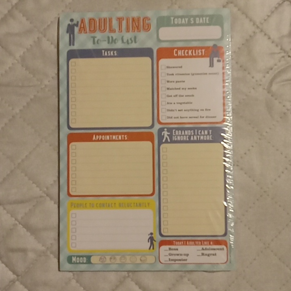 Daily To Do List Pad